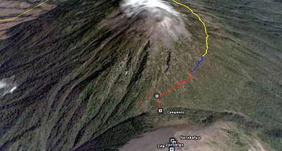 Ruta GPS: Acatenango, Fuego y Acatenango