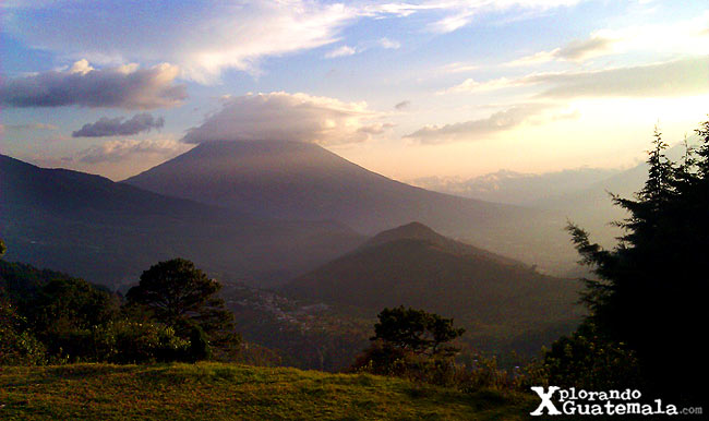 Hacia La Antigua Guatemala, ruta alterna
