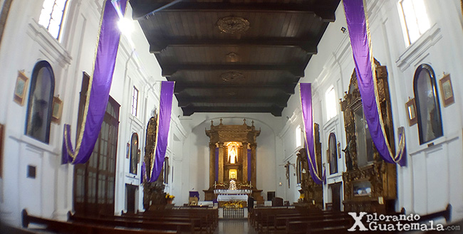 Santa Rosa, la iglesia que fue Catedral de la Ciudad de Guatemala