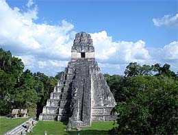 Templo I Gran Jaguar en Tikal.
