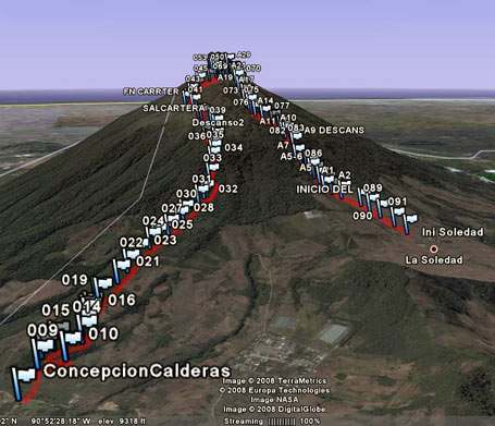 Ruta GPS: Volcán Acatenango por Concepción Calderas-foto-20--9-1-2014